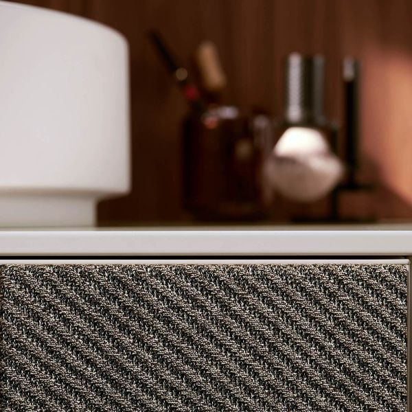 hansgrohe Xevolos E Unterschrank 137cm für Aufsatzwaschtisch links mit Konsole, 2 Schubkästen