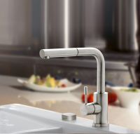 Villeroy&Boch Steel Shower Küchenarmatur aus Edelstahl, edelstahl 969701LC