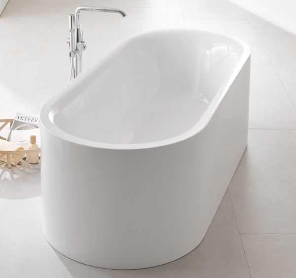 Grohe Essence freistehende Badewanne oval 180x80cm, weiß