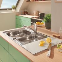 Vorschau: Grohe Start Eco Einhand-Spültischbatterie, schwenkbar, chrom