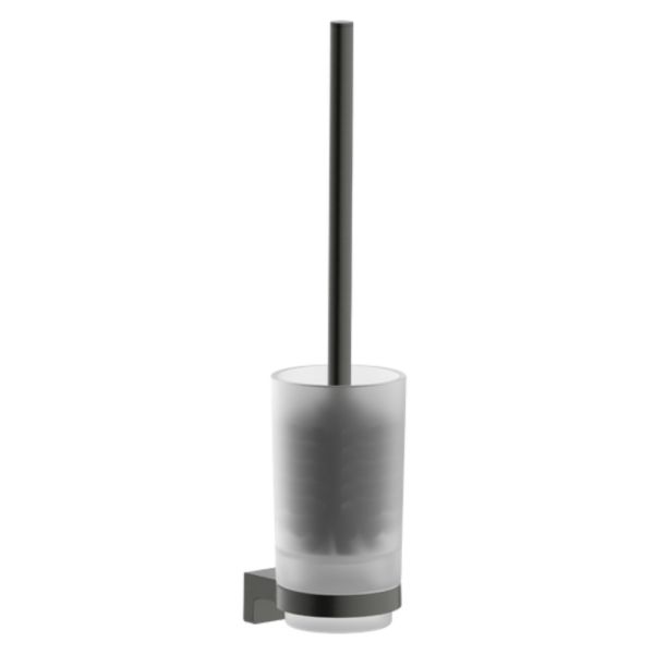 Hansgrohe AddStoris S Toilettenbürstenhalter Wand, brushed black chrome 41782340