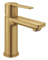 Vorschau: Grohe Lineare Waschtischarmatur XS-Size mit Push-open Ablaufgarnitur, cool sunrise gebürstet