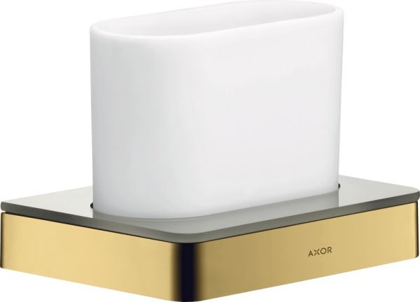 Axor Universal Accessories Zahnputzbecher polished gold optic 42834990