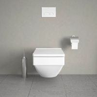 Vorschau: Duravit Vero Air Wand-WC 57x37cm, eckig, HygieneGlaze, weiß 2525092000