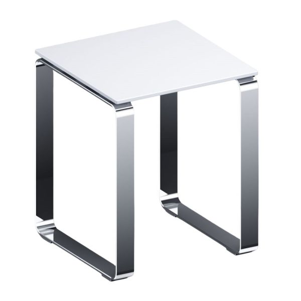 Provex SERIE 500 SD Badhocker, chrom/weiß