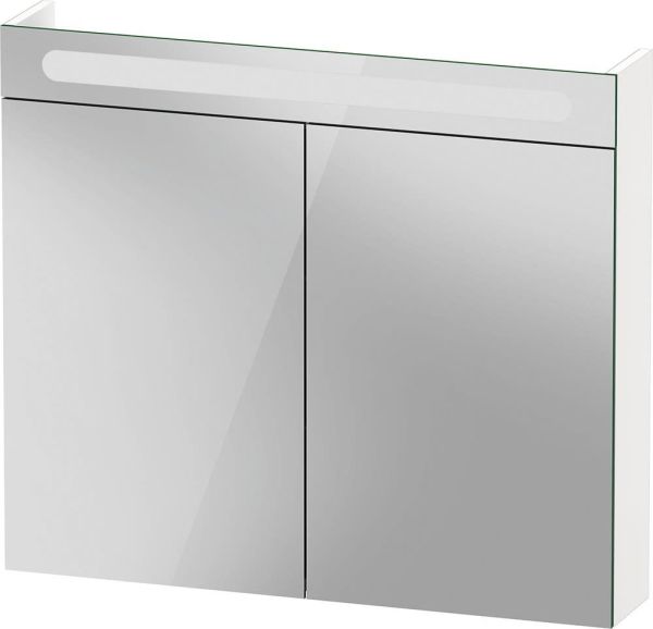 Duravit No.1 Spiegelschrank 80x70cm, mit LED-Beleuchtung und 2 Türen