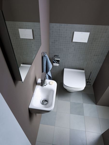 Duravit DuraSystem Betätigungsplatte aus Kunststoff mechanisch für WC A1