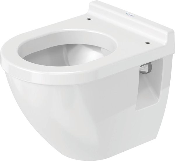 Duravit Starck 3 Wand-WC 48x36,5cm, oval, WonderGliss, weiß