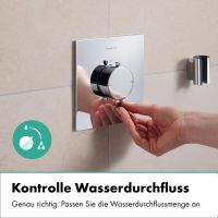 Vorschau: hansgrohe Ecostat Comfort E Thermostat Unterputz 1 Funktion, chrom