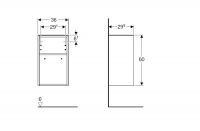 Vorschau: Geberit Smyle Square Seitenschrank offen_1