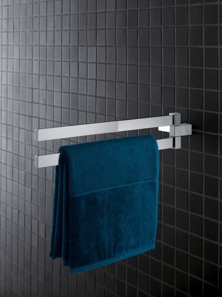 Grohe Selection Cube Doppel-Handtuchhalter, chrom 40768000
