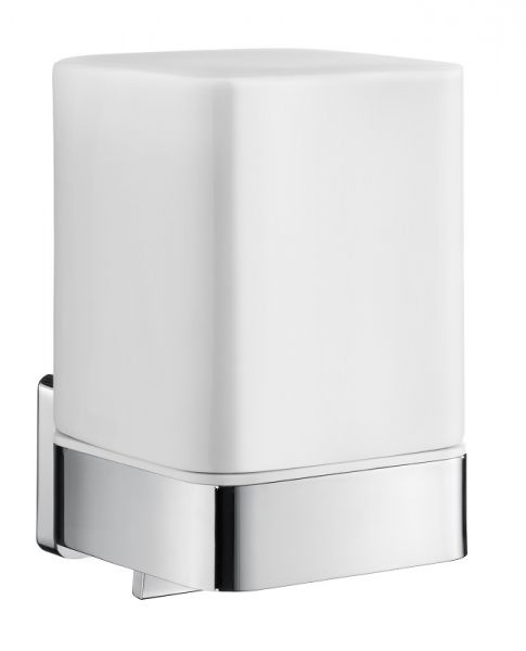 Smedbo Ice Seifenspender 200ml zur Wandmontage, weiß/chrom OK461P
