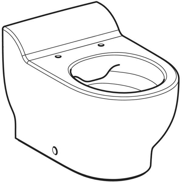 Geberit Bambini Stand-WC für Kinder, weiß 502966001