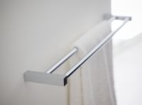 Vorschau: Cosmic Metric doppelte Handtuchstange 60cm, chrom