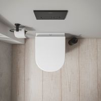 Vorschau: Duravit D-Code Wand-WC Compact rimless Set mit SoftClose WC-Sitz 48x37cm, weiß 45150900A1