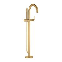 Grohe Atrio Einhand-Wannenbatterie für Bodenmontage, cool sunrise gebürstet 24368GN0