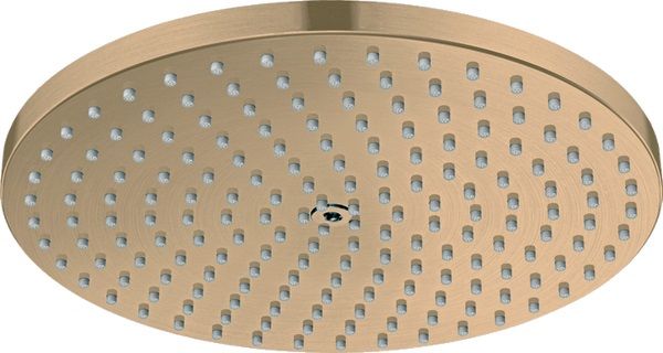 hansgrohe Raindance S 240 1jet PowderRain Kopfbrause, brushed bronze 27623140