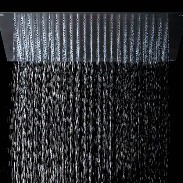 Steinberg Relax Rain Regenpaneel, 45x45cm, edelstahl gebürstet