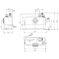 Vorschau: Grundfos Sololift2 WC-1 Kleinhebeanlage