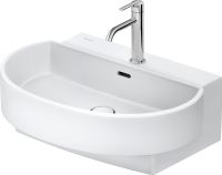 Duravit Balcoon Waschtisch 65x48 D-Form weiß seidenmatt 241165AC00
