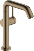 Hansgrohe Tecturis S Waschtischarmatur 210 Fine CoolStart wassersparend+ Push-Open, brushed bronze, 73360140