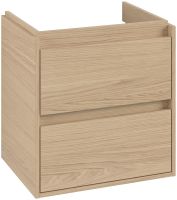 Vorschau: Villeroy&Boch Skyla Waschtischunterschrank C79400 57cm, 2 Auszüge, nordic oak C79400VJ