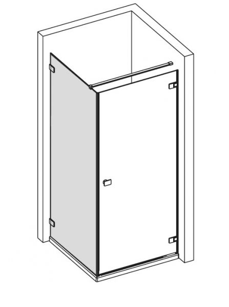 Provex X-LINE XW Seitenwand ESG 8mm, brillant glänzend