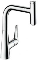 Vorschau: Hansgrohe Talis Select M51 Einhebel-Küchenmischer 220 mit Ausziehauslauf und sBox, chrom