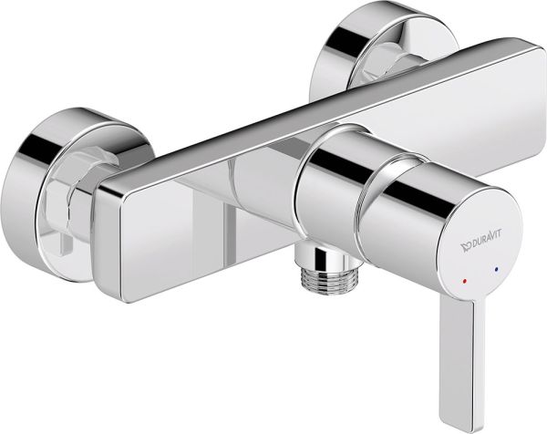 Duravit D-Neo Einhebel-Brausemischer Aufputz, chrom