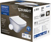 Vorschau: Duravit DuraStyle WC inkl. Sitz 54x37,3cm, weiß 45510900A11