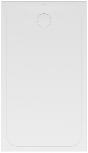 Villeroy&Boch Lifetime Plus Keramik-Duschwanne mit Antislip 120x80x3,5cm 6223N301