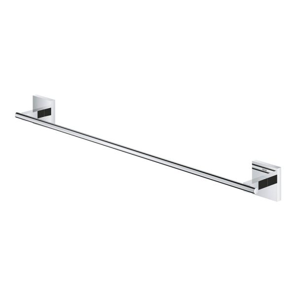 Grohe QuickFix Start Cube Badetuchhalter 60cm, zum Kleben oder Bohren