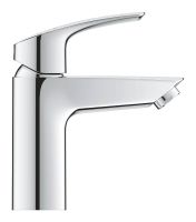 Vorschau: Grohe Eurosmart Einhand-Waschtischbatterie S-Size mit Verbrühschutz und Push-Open, chrom