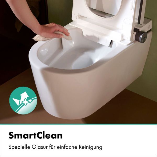 hansgrohe LavaPura Element S Dusch-WC Komplett, weiß