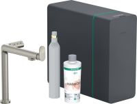 Vorschau: Hansgrohe Aqittura M91 FilterSystem 210 edelstahl 76826800