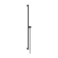 hansgrohe Unica Duschstange S Puro 90cm Duschkopfhalter & Schlauch brushed black chrome 24405340
