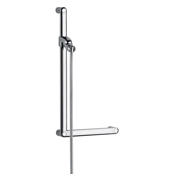 Kludi Sirena Care barrierefreie Brausestange 90cm mit Haltegriff, chrom 6150305-00 