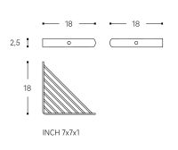 Vorschau: Cosmic Architect/Logic Gittereckseifenschale, edelstahl poliert