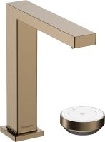 Vorschau: Hansgrohe Tecturis E 2-Loch Waschtischarmatur 150 CoolStart mit Ablaufgarnitur, brushed bronze 73053140