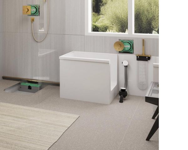 hansgrohe Tubset universal Grundkörper Ab- und Überlaufgarnitur für Badewannen 58152180