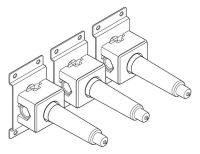 Dornbracht Serienneutral Unterputz-Wandbatterie, variable Positionierung 3572097090