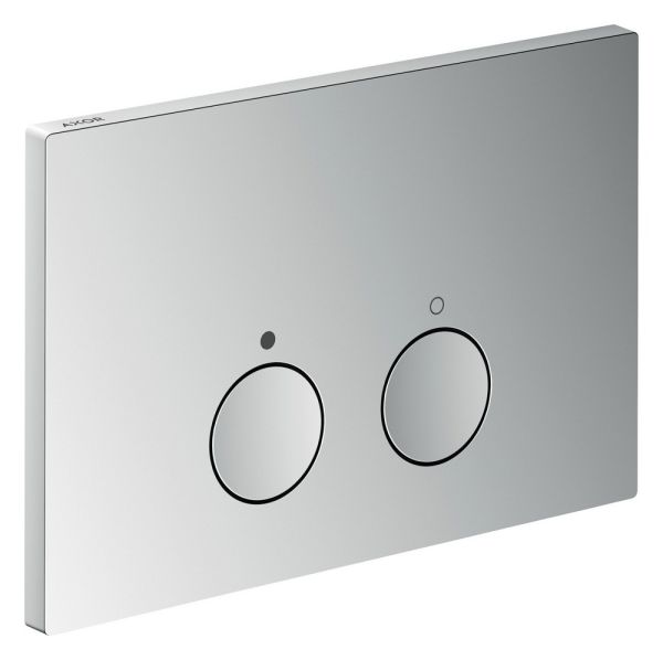 ​Axor FlushPlate Drückerplatte für Geberit Sigma Unterputz-Spülkästen, chrom 42530000