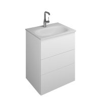 Burgbad Essence Waschtischunterschrank passend zu Grohe Essence 3956800H, 3 Auszüge, 58cm WWIL05TF3868