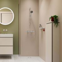 Vorschau: hansgrohe Activera S Duschset 95 1jet EcoSmart mit Duschstange 65cm, chrom