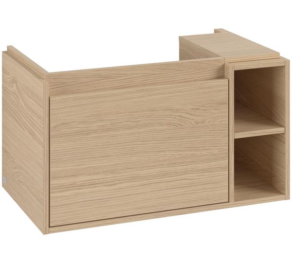 Villeroy&Boch Skyla Waschtischunterschrank C78800 80cm, offenes Fach rechts C78800VJ nordic oak