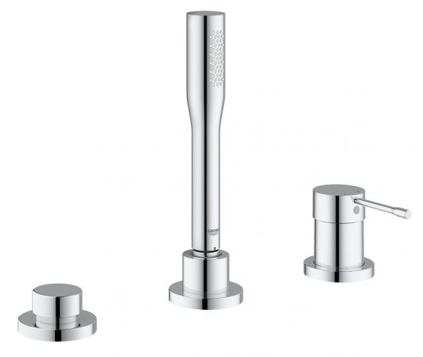 Grohe Essence 3-Loch Einhand-Wannenkombination, chrom