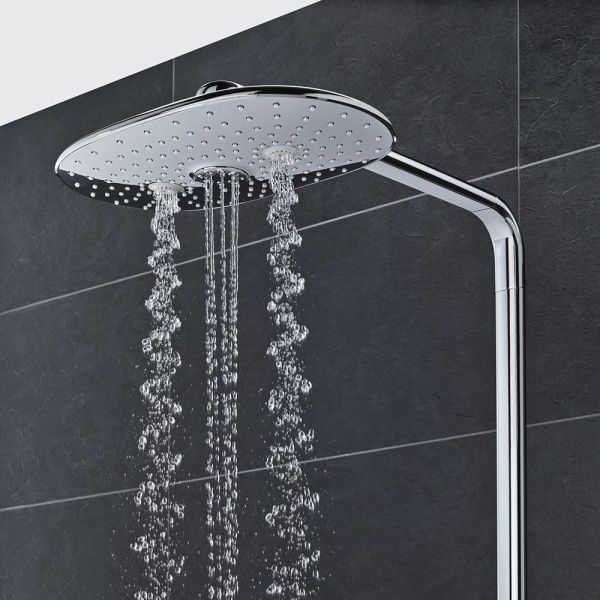 Grohe Rainshower System SmartControl 360 DUO Aufputz-Duschsystem mit Thermostat, chrom