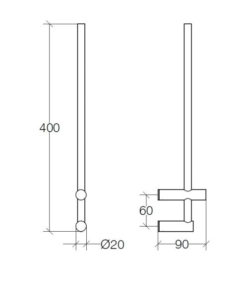 lineabeta PICOLA Toilettenpapier-Ersatzrollenhalter, chrom