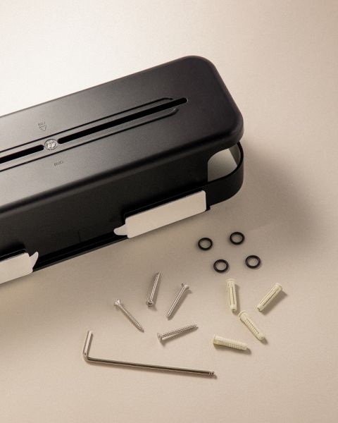 Cosmic Line Seifenschale, schwarz matt