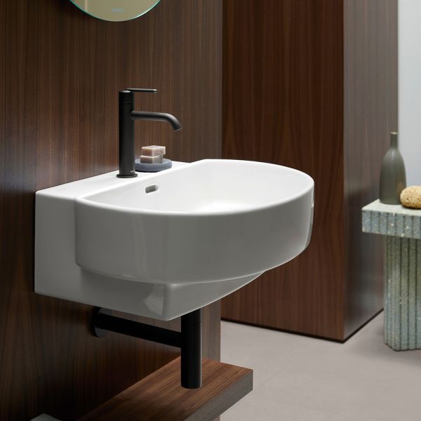 Duravit Balcoon Waschtisch 50x48 D-Form, weiß